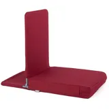 Bodhi Mandir Bodenstuhl XL Klappbar, weinrot 1 St