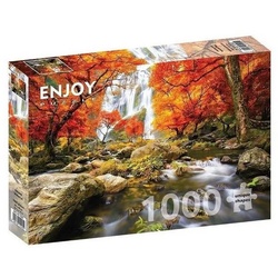 ENJOY Puzzle Puzzle »ENJOY-1245 - Wasserfall im Herbst, Puzzle, 1000 Teile«, Puzzleteile