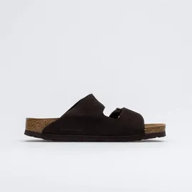 Birkenstock Arizona Weichbettung Veloursleder mocca 40