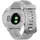 Garmin Forerunner 55 mit Silikonarmband steinweiß/schwarz