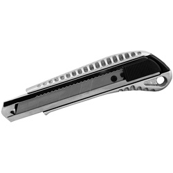 TRIZERATOP Cuttermesser »Cuttermesser Teppichmesser Alu 18 mm«, (1x 1x Abbrechmesser Cutter) grau