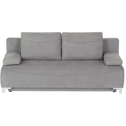 Schlafsofa  Kate ¦ grau ¦ Maße (cm): B: 196 H: 91 T: 100