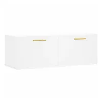 VidaXL Wandschrank Weiß 100x36,5x35 cm Holzwerkstoff
