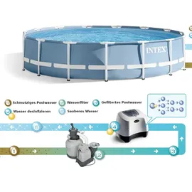 Intex Ozon- und Salzwasser-System QZ1100 weiß onesize