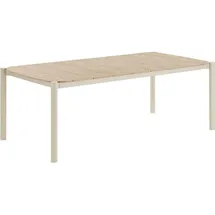 VCM Gartentisch Bella 200 x 100 x 74 cm Sandfarben