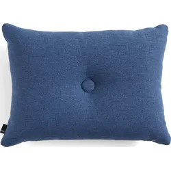 Dot Mode Dekoratives Kissen 45 x 60 cm dunkelblau