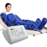 ZRZJBX Luftwellendruck Lymphdrainage Vakuumtherapie Pressotherapie Maschine Muskeln entspannen Bein Arm Taille Körpermassage