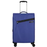 Samsonite Litebeam 4 Rollen Trolley 66 cm mit Dehnfalte nautical blue