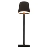 AMBIA GARDEN Solarleuchte Metall 10,70x38,00 cm 4-fach schaltbar Schwarz