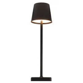 AMBIA GARDEN Solarleuchte Metall 10,70x38,00 cm 4-fach schaltbar Schwarz