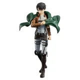 BANPRESTO Attack on Titan Levi Grandista Sammelfigur 27 cm Mehrfarbig
