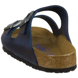 Birkenstock Arizona Weichbettung Nubukleder geölt blau 42