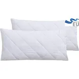 OTTO home Microlux Kopfkissen 40 x 80 cm Weiß