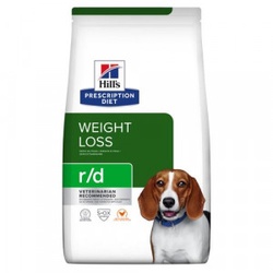 Hills Prescription R/D Weight Reduction Hundefutter 10 kg