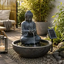 MARELIDA Gartenbrunnen Buddha
