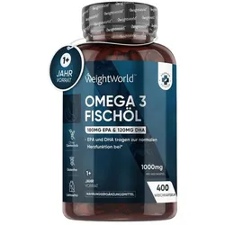 WeightWorld Omega 3 Fischöl