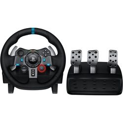 Logitech G29 Driving Force Lenkrad mit Pedalen Rennlenkrad Gaming-Lenkrad (Set, für PS3, PS4, PS5 und PC) schwarz