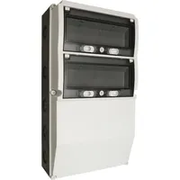 TP Electric Stromverteiler IP66 2x13Module Verteilerkasten Sicherungskasten Aufputz TpE