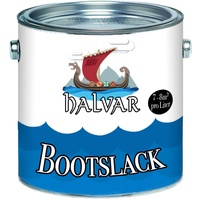 Halvar Bootslack Blau RAL 5000-5024 Yachtlack GLÄNZEND Bootsfarbe PU-verstärkt für Holz & Metall verstärkt extrem belastbar hochelastisch Schiffslackierung (2,5 L, RAL 5001 Grünblau)