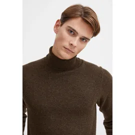 CASUAL FRIDAY Rollkragenpullover Braun XXL
