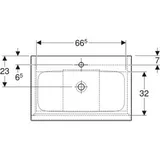 Geberit iCon Set MWT m. US, 2 Auszüge, 502336JR1