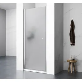 a&n&a aQualine Pilot Duschtür rechts 70 x 190 cm grau/Glas Brick PT070W