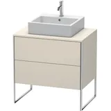 Duravit Waschtischunterschrank 2 Auszüge 80 x 77,8 cm Taupe Matt