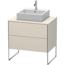 Duravit Waschtischunterschrank 2 Auszüge 80 x 77,8 cm Taupe Matt