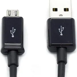 Samsung Datenkabel Micro USB Black, ECB-DU5ABE, 100cm, MTM Blister (ECB-DU5ABE)