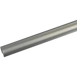 LIEDECO Gardinenstange LIEDECO "Power" Gr. 2, grau (aluminiumfarben), L:160cm Ø:20mm, Aluminium, Gardinenstangen