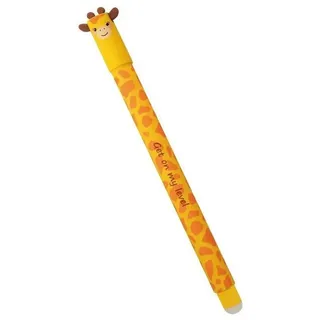 Eberhard Faber Animal Erase it! Lama Gelschreiber Giraffe 0,7 mm, Schreibfarbe: blau, 1 St.
