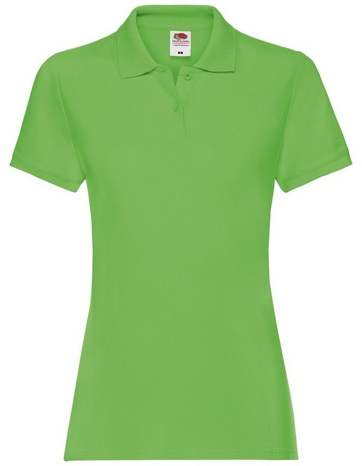 Fruit of the Loom Poloshirt Fruit of the Loom Premium Polo Lady-Fit 2XL