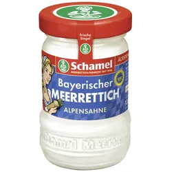 Schamel Bayrischer Alpensahne Meerrettich 135G