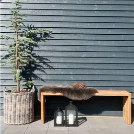 House Nordic Aufbewahrungskorb Indo 50 x 50 x 50 cm Braun