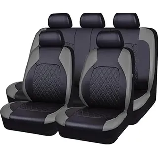 PEIIP Autositzbezüge sind geeignet für Seat Arona Arona FR Altea Altea FR Ateca Ateca FR Marbella Ibiza Mk2 Kompatibel mit Autositzbezügen,grau