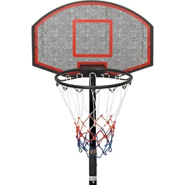 vidaXL Basketballständer Schwarz 216-250 cm