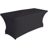 Perel table cover Tischüberzug Schwarz FP411