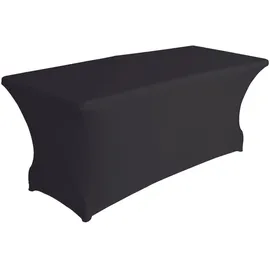 Perel Tischüberzug Konsolen-Cover Schwarz