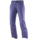 Salomon Stormspotter Pant Damen-Skihose Daybreak Grey - lila - XS