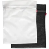 Rayen Weiße und schwarze Wäschebeutel 50 x 40 cm – 2er-Pack – Rayen | Weiß/Schwarz
