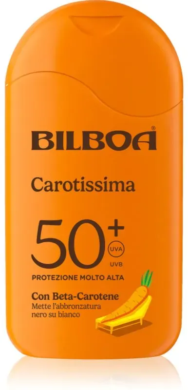 Bilboa Carotissima Crema Bräunungsmilch mit Betakarotin SPF 50+ 200 ml
