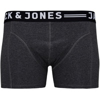 JACK & JONES Boxershorts JACSENSE MIX COLOR TRUNKS Grau S