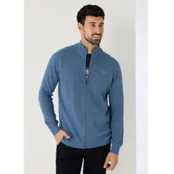 Bendorff für Herren. 870535437 Perkin Double Texture Pullover blau (M), Lässig, Baumwolle, Langarm