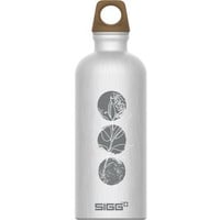 Sigg Trinkflasche Traveller MyPlanet Path, 0,6 Liter, Aluminium, silber