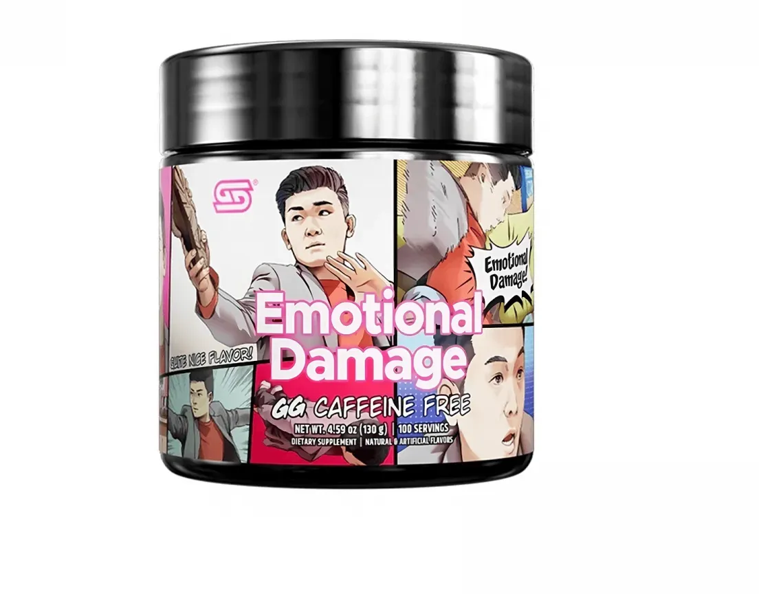 Gamer Supps Steven He's Emotional Damage Caffeine Free - 100 Portionen