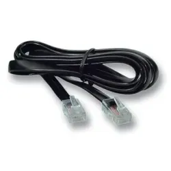 EFB K2406SW.6 Modularkabel RJ12 (6/6) - RJ45 (8/8), schwarz, 6 m K2406SW6