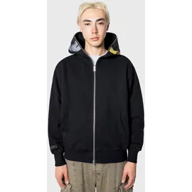 Pleasures RAM Zip Hoodie Herren Schwarz L