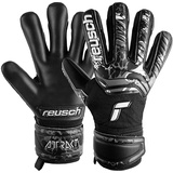 Reusch Torwarthandschuhe Attrakt Infinity Finger Support Junior mit sehr gutem Grip und Innennaht Schnitt, 4