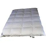 Hofmann Bayern Winter 8cm Hochsteg Daunendecke Daunenbett 4x6 155x220 cm 1320g