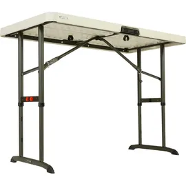 Lifetime Campingtisch Kunststoff Klapptisch Weiß